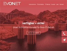 Tablet Screenshot of evonet.de
